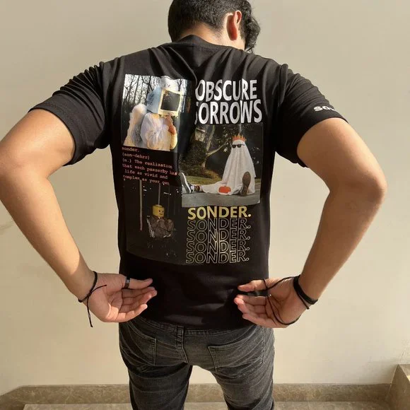 SOKO Sonder Streetwear T-shirt (Relaxed fit) with reflective print. Brand New - Picture 5 of 5